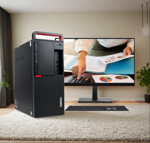 全新原装联想电脑台式机主机整机全套启天酷睿I3I5I7办公商用家用